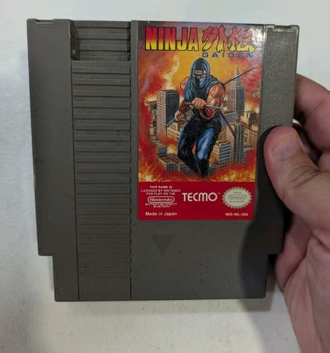 Ninja Gaiden - Nintendo Entertainment System NES - Game Cartridge Only — photo 2