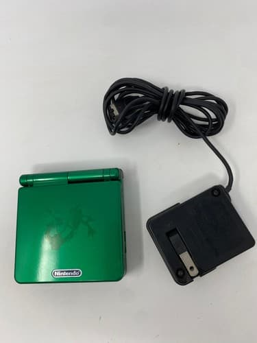 Gameboy Advance SP Rayquaza Edition Pokemon Center GBA Authentic Japan
