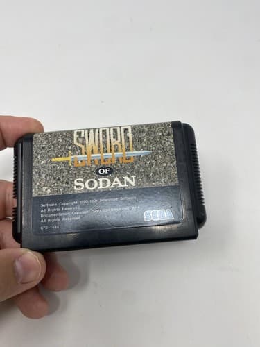 SWORD OF SODAN Mega Drive Sega Loose Cartridge Only Region NTSC/J US Seller — photo 4