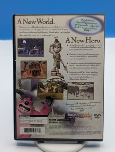 Herdy Gerdy (Sony PlayStation 2) PS2 Manual, Game Disc and Case Tested — photo 2