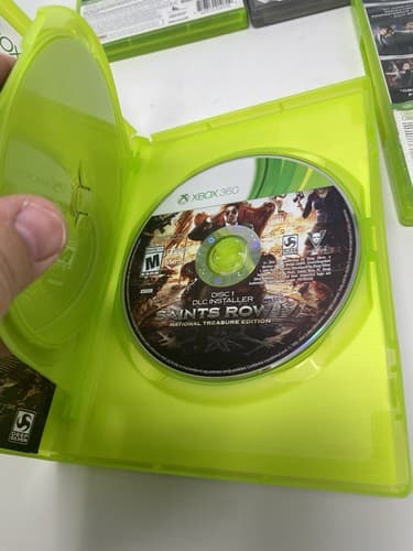 Lot Of 4 Saints Row 2 3rd & IV National Treasure Microsoft Xbox 360 Games — photo 4