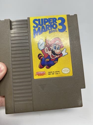 Nintendo Super Mario Bros. 3 NES Game Cartridge NTSC-U/C Mario Series TESTED (B) — photo 4