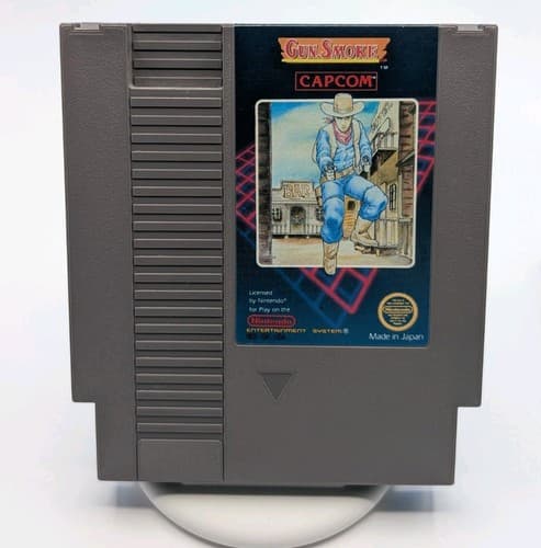 Gun.Smoke 1988 Nintendo Entertainment System (NES) Game - Tested & Working