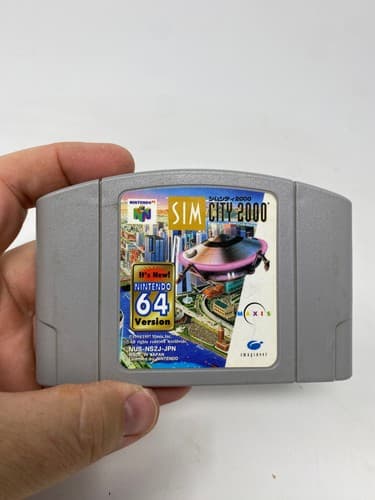 SimCity 2000 Nintendo 64 N64 Japanese Import Cartridge Only NTSC-J NUS-NS2J-JPN