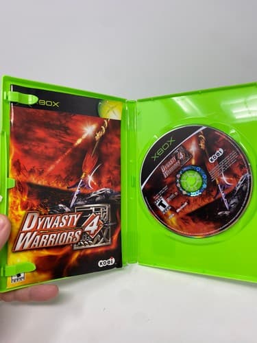 Dynasty Warriors 4 (Original Xbox) Disc & Manual No artwork
