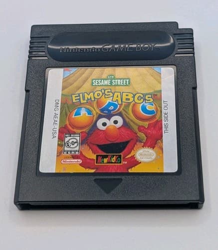 Elmo's ABCs Gameboy Color Complete CIB Nintendo Tested — photo 6