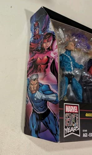 Hasbro Marvel Legends X-Men 3-Pack Action Figures Quicksilver Magneto Witch — photo 3
