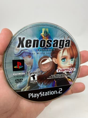 Xenosaga Episode I: Der Wille zur Macht TESTED Disc Only (Sony PlayStation 2)