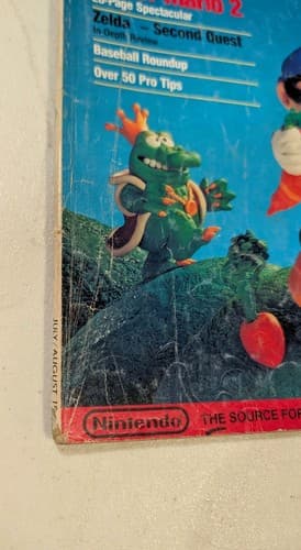Nintendo Power Magazine July/August 1988 #1 First Issue W/ Poster — photo 3