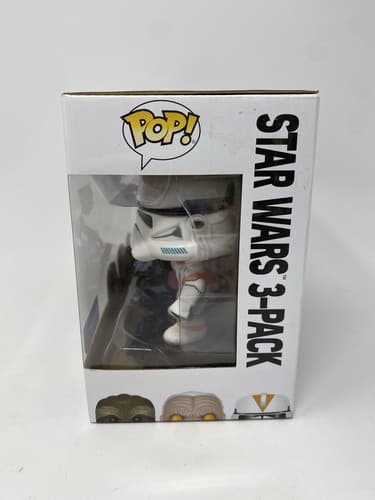 FUNKO POP STAR WARS TARFFUL EMPEROR UTAPAU CLONE TROOPER 3 PACK WALMART — photo 3