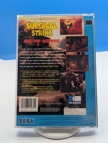 Surgical Strike Sega CD Complete Tested Working — photo 2