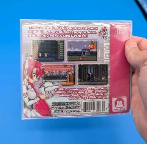 FX Unit Yuki: The Henshin Engine PC Engine Super CDROM2 Brand New — photo 2