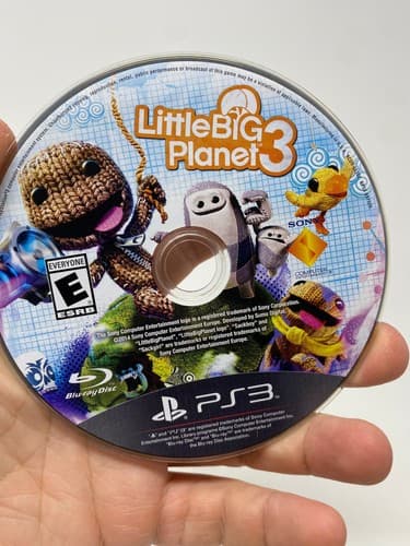 Little Big Planet 3 (Sony PlayStation 3 PS3) DISC ONLY PS3 Tested