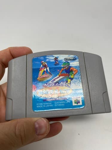 Wave Race 64 Nintendo N64 Japanese Import Cartridge Only NTSC-J NUS-NWRJ-JPN — photo 4