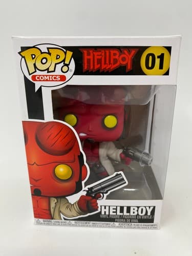 Funko Pop! Hellboy #01 JJL 2017. Funko Comics Limited Edition