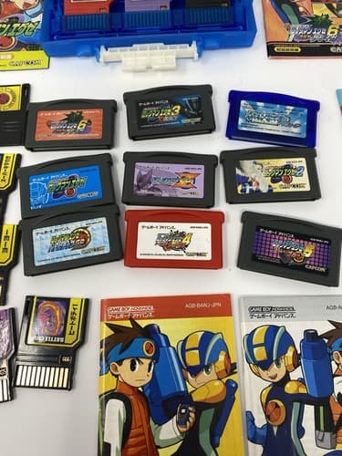 Megaman Battle Network Rockman EXE Battle Chips Lot of Retro Video Games & MORE — photo 3