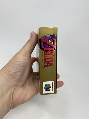 Legend of Zelda: Ocarina of Time - Collector's Edition (N64) - Manual Box & Game — photo 7