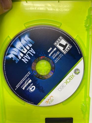 Microsoft Alan Wake Xbox 360 Action Adventure Psychological Thriller Employee — photo 9