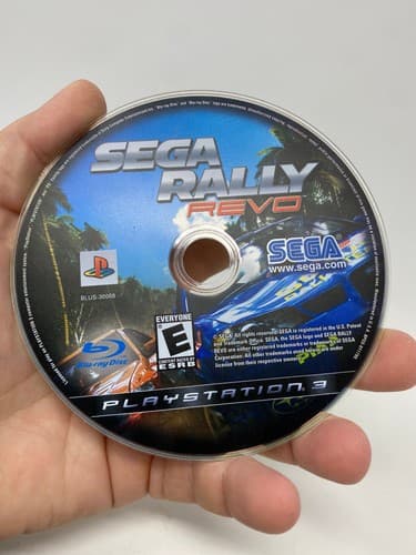 Sega Rally Revo (PS3 2007) Disc Only Tested Working — photo 2