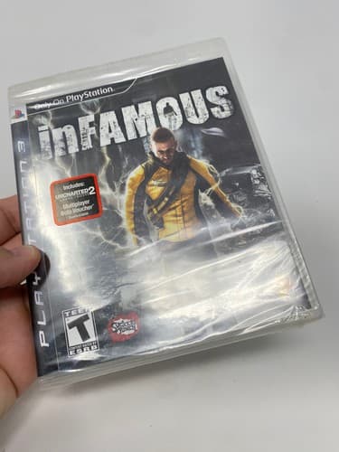 Infamous RARE PS3 Sucker Punch Version Promo Sticker 1st - Brand New Sealed — photo 6