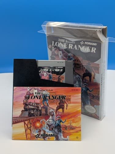 LONE RANGER Nintendo NES) Classic Complete Box Manual CIB, Tested — photo 5
