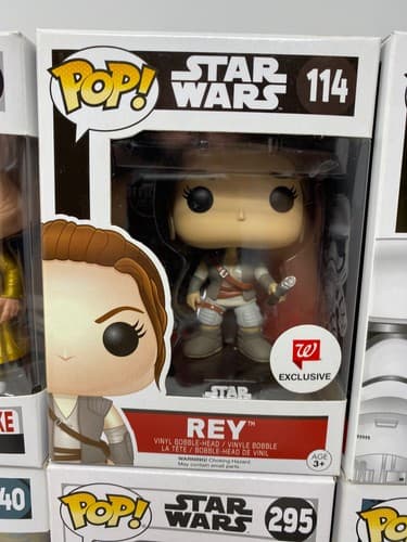 Funko Pop! Star Wars Vinyl Figures Lot of 6 - Princess Leia Rey FN-2199 — photo 5