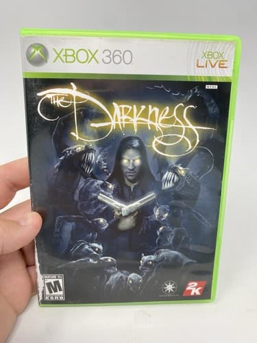 The Darkness (Microsoft Xbox 360, 2007) CIB Complete In Box 2k Tested