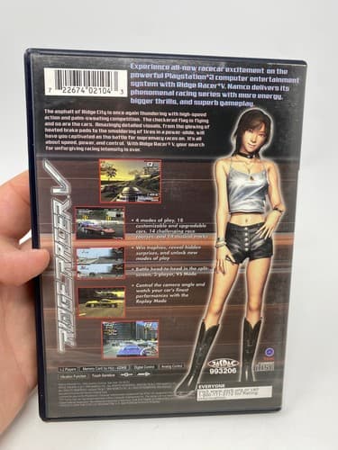 Ridge Racer V Playstation 2 Video Game - PS2 CIB Complete Tested — photo 6