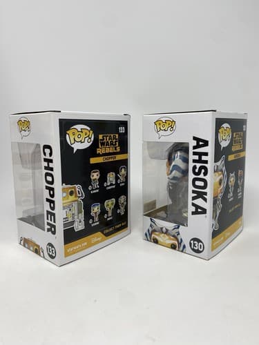 Funko POP Star Wars Rebels Lot Chopper & Ahsoka #133 & #130 Hot Topic Exclusive — photo 4