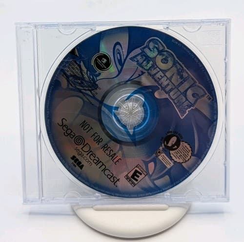Sonic Adventure 1 - Sega Dreamcast NFR Not for Resale - Disc Only - Resurfaced