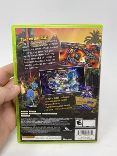 Zuma's Revenge! with Bejeweled 3 and Feeding Frenzy 2 - Xbox 360 tested plays — photo 5