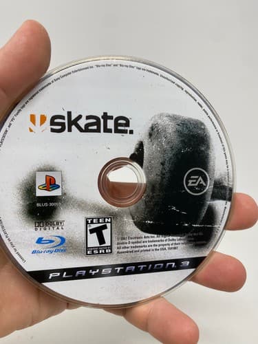 Skate PS3 PlayStation 3 Game Disc Only Genuine OEM EA