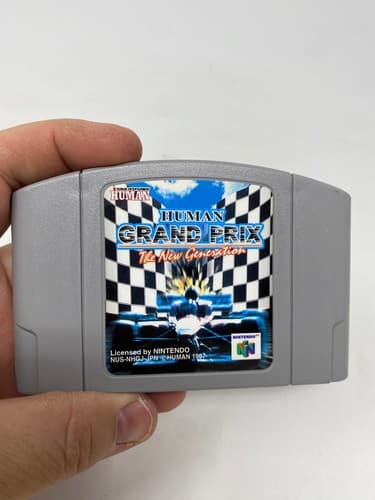 Human Grand Prix The New Generation Nintendo 64 N64 Japan Import Cartridge