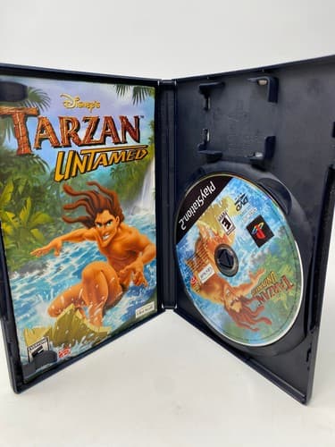 Disney's Tarzan: Untamed (PlayStation 2, 2001) Complete Tested CIB — photo 7