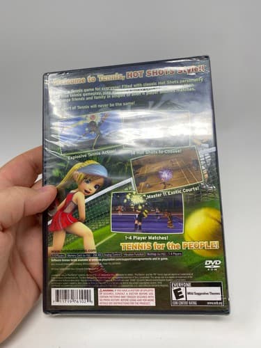 Hot Shots Tennis (Sony PlayStation 2, 2007) PS2 New Factory Sealed OOP Fast Ship — photo 8