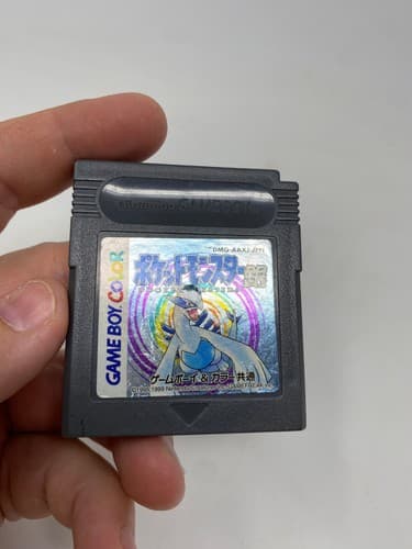 Nintendo Pokémon Silver Version Japan Game Boy Color GBC 1999 Tested Authentic — photo 2
