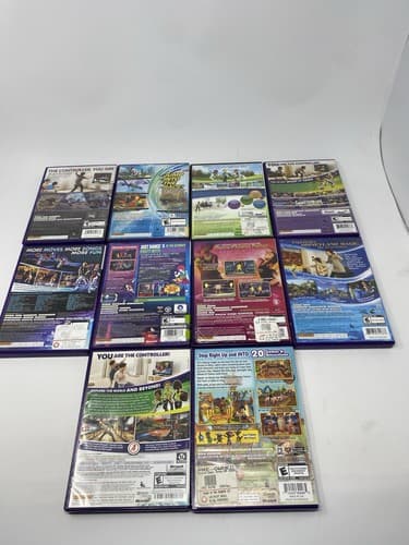 Lot of 10 Xbox 360 Kinect Games Family Fun Sports Dance Fitness Party Bundle — photo 3