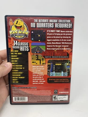Namco Museum 50th Anniversary (PlayStation 2, 2005) PS2 Complete CIB — photo 5