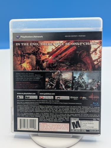 God of War III (Sony PlayStation 3 / PS3) Complete CIB TESTED — photo 2