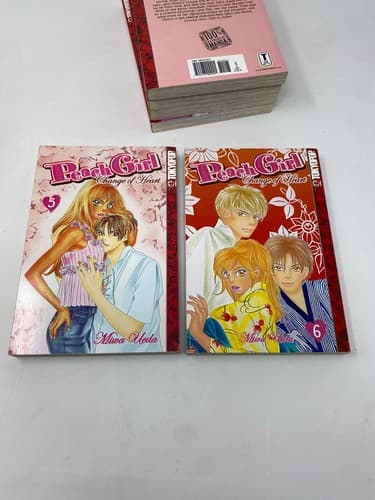 Peach Girl Change Of Heart Set Of Volumes 1-6 English Miwa Ueda Htf Oop — photo 8