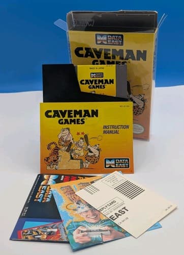 Caveman Games NES Nintendo Entertainment System 1990 CIB Complete, Tested — photo 4