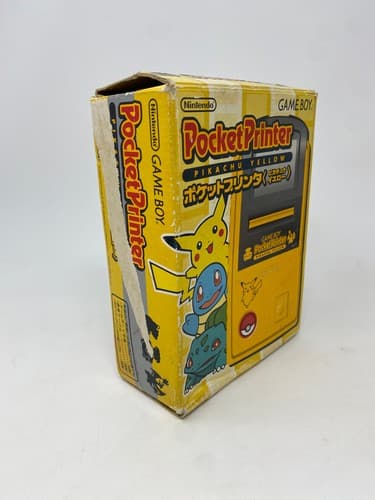 Nintendo Game Boy Pocket Printer Pikachu Yellow Camera Tested Japan — photo 6
