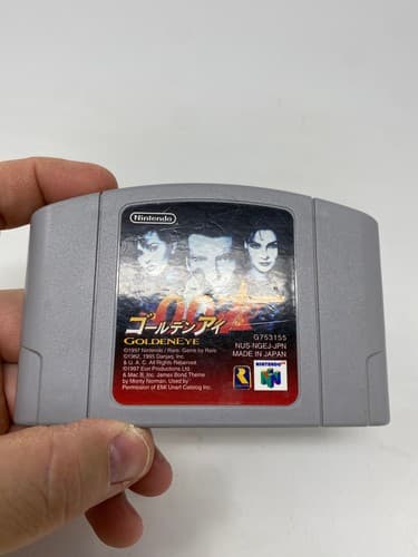 GoldenEye 007 Nintendo 64 N64 Japanese Import James Bond Cartridge Only — photo 3