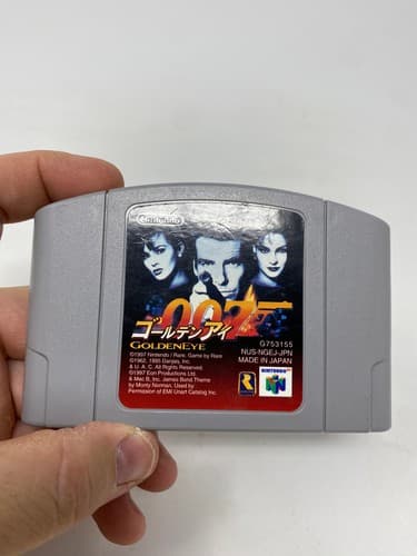 GoldenEye 007 Nintendo 64 N64 Japanese Import James Bond Cartridge Only — photo 2