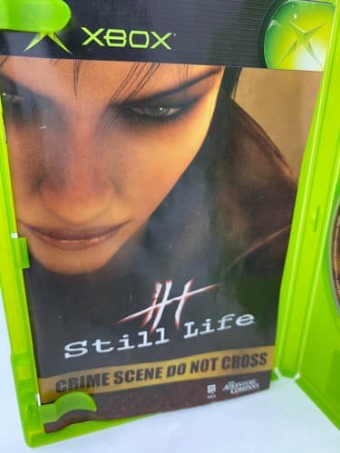 Still Life (Microsoft Xbox) Disc & Manual No Artwork w/ Reg Card Tested — photo 3