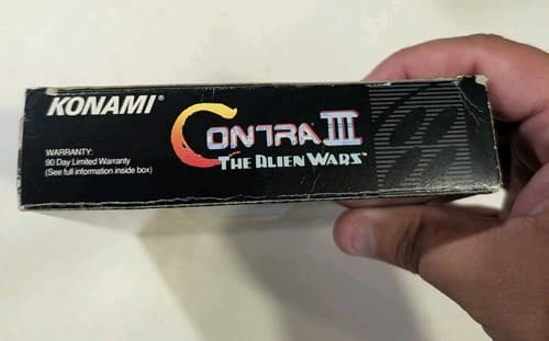Contra 3 : Alien Wars (Super Nintendo, SNES, Konami) Cib Complete - Tested Look — photo 6