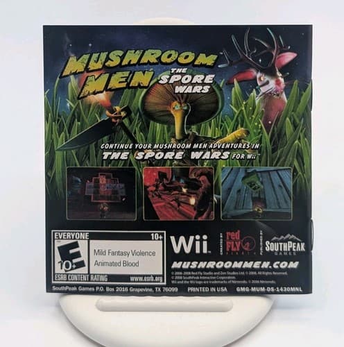 Mushroom Men: Rise of the Fungi Nintendo DS, Complete In Box, Tested — photo 5