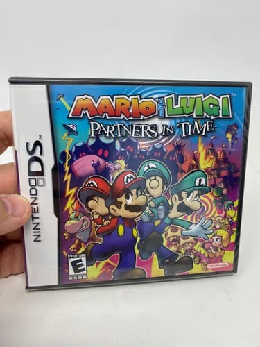 Mario & Luigi Partners in Time Nintendo DS NEW SEALED USA Red Nintendo Logo 0000