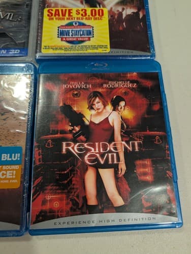 Lot Of 3 Resident Evil Blu Ray Movies, 2 New - Extinction, Apocalypse — photo 2