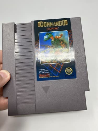 Commando Nintendo entertainment System NES Authentic Cartridge Only — photo 4